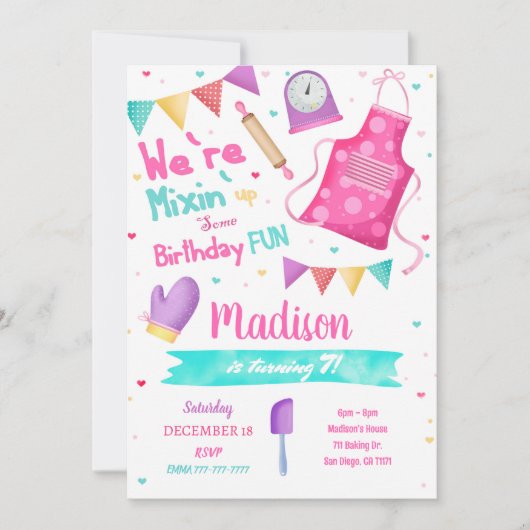 Oproep tot bakken kaart (Voorkant)