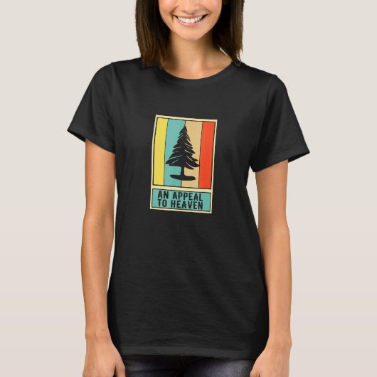 Oproep tot een Amerikaanse revolutie in de Pine Tr T-shirt (Voorkant)