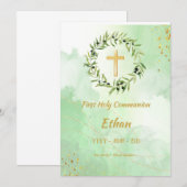 Oproep tot eerste vergadering - Olijfcirkel Kaart (Voorkant / Achterkant)