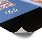 Oproep tot het Bord Valley Brew Poster (Hoek)