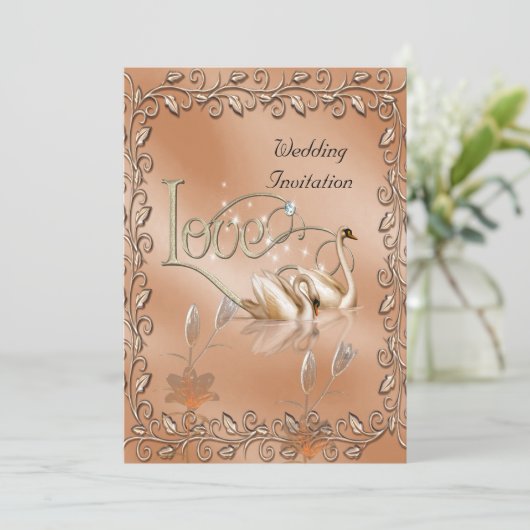 Oproep tot weddenschap kaart (Staand voorkant)