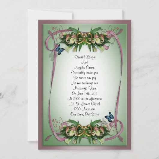 Oproep tot weduwen kaart (Voorkant)