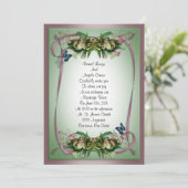 Oproep tot weduwen kaart (Staand voorkant)