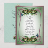 Oproep tot weduwen kaart (Voorkant / Achterkant)