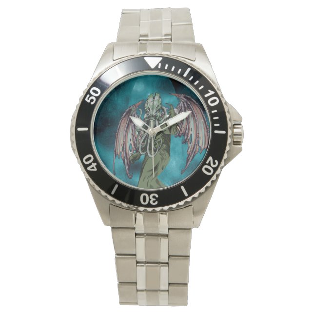 Oproep van Cthulhu Lovecraft Mythos Horloge (Voorkant)