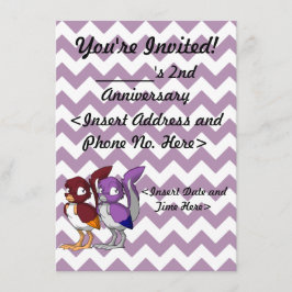 Oproep van de gemengde partij DIY Reptilian Bird Kaart