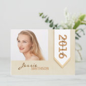 Oproep van de graduatiepartij —  kaart (Staand voorkant)