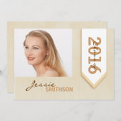 Oproep van de graduatiepartij —  kaart (Voorkant / Achterkant)