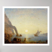 Oproep van de Sirenen (olie op doek) Poster (Voorkant)