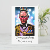 Oproep van de wederpartij kaart (Staand voorkant)