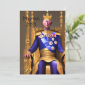 Oproep van de wederpartij kaart (Staand voorkant)