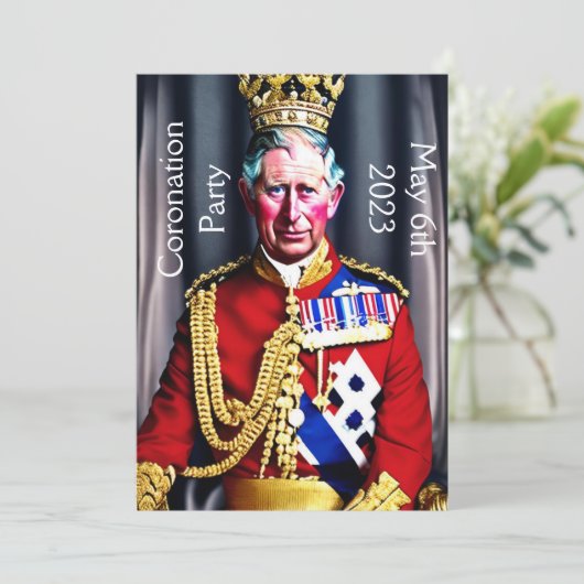 Oproep van de wederpartij kaart (Staand voorkant)