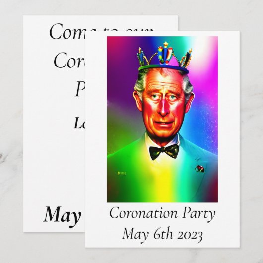 Oproep van de wederpartij kaart (Voorkant / Achterkant)