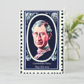 Oproep van de wederpartij kaart (Staand voorkant)