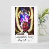 Oproep van de wederpartij kaart (Staand voorkant)