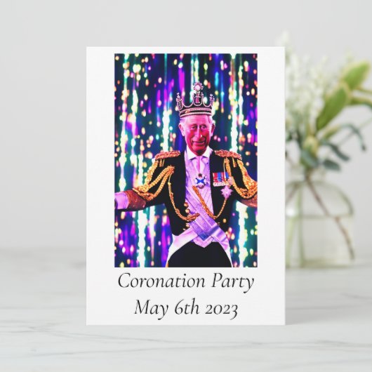 Oproep van de wederpartij kaart (Staand voorkant)