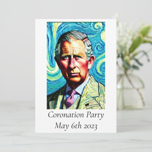 Oproep van de wederpartij kaart (Staand voorkant)