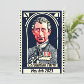 Oproep van de wederpartij kaart (Staand voorkant)