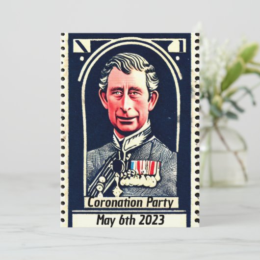 Oproep van de wederpartij kaart (Staand voorkant)