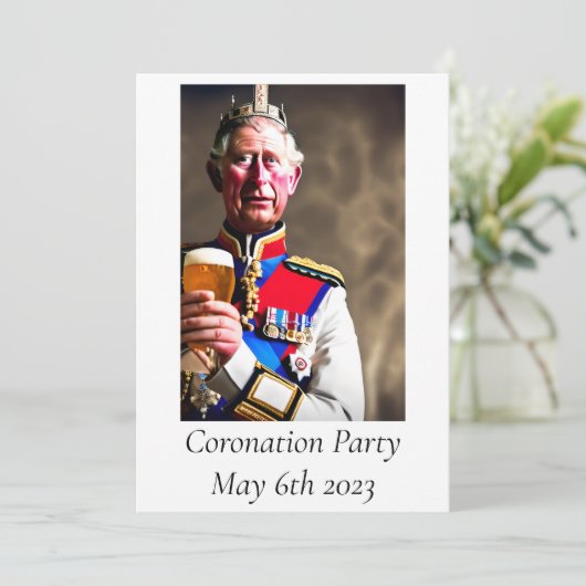 Oproep van de wederpartij kaart (Staand voorkant)