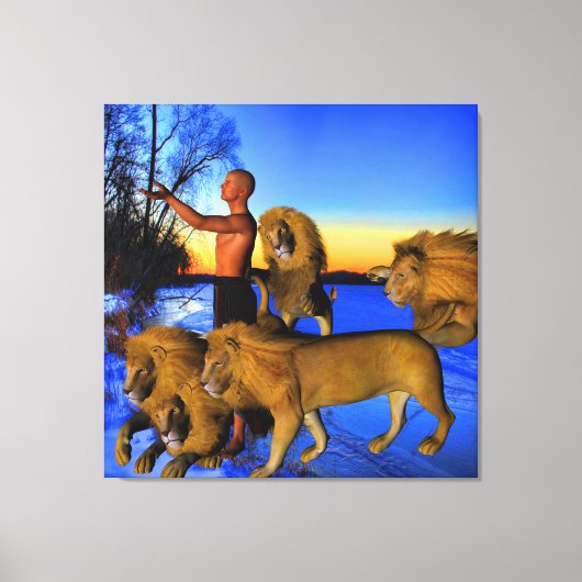 Oproep van de Wilde Canvas Afdruk (Voorkant)