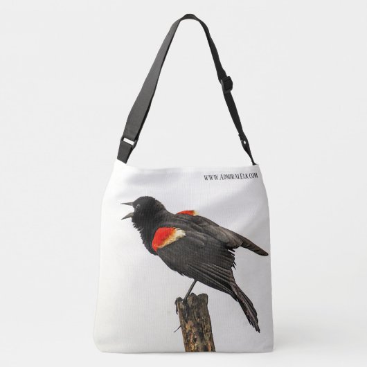 Oproep van de Wilde Crossbody Tas (Achterkant)