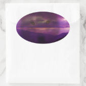 Oproep van de Wilde Ovale Sticker (Tas)