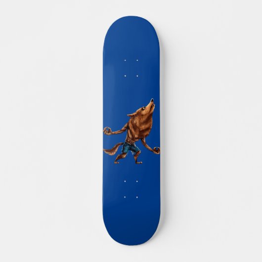 Oproep van het wilde skateboard (Voorkant)