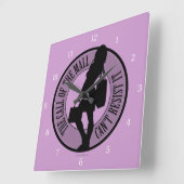 Oproep van het winkelcentrum vierkante klok (Hoek)