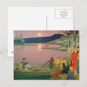 Oproep van het Zee, 1925 Briefkaart (Voorkant / Achterkant)