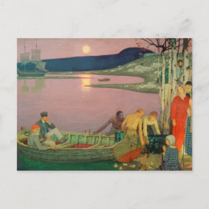Oproep van het Zee, 1925 Briefkaart