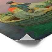 Oproep van het Zee, 1925 Poster (Hoek)