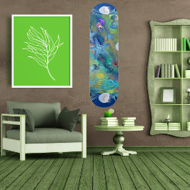 Oproep van het Zee Marine Life Blue Ocean Zeester Persoonlijk Skateboard