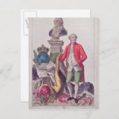 Oproep van Jacques Necker 16 juli 1789 Briefkaart (Voorkant / Achterkant)