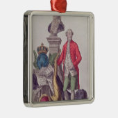 Oproep van Jacques Necker 16 juli 1789 Metalen Ornament (Rechts)