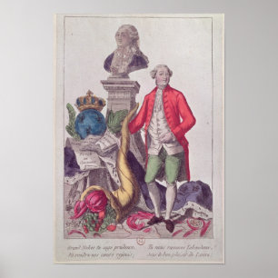 Oproep van Jacques Necker 16 juli 1789 Poster