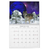 Oproep van Wolf Calendars Kalender (Feb 2026)