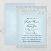  oproep voor een blauw logo en een parelblauw brid kaart (Voorkant / Achterkant)