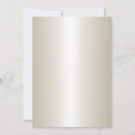 oproep voor een bridal met kant en parel kaart (Achterkant)