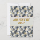 Oproep voor oudejaarsuitnodiging kaart (Voorkant)