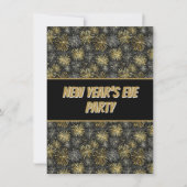 Oproep voor oudejaarsuitnodiging kaart (Voorkant)