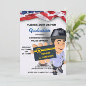 Oproepen van politieacademie kaart (Staand voorkant)