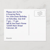  oproeppartij voor Briefkaart met terugwerkende kr (Achterkant)