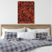 Oproer Nr. 1 Abstract Canvas Print (Insitu (Slaapkamer))
