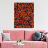 Oproer Nr. 1 Abstract Canvas Print (Insitu (Woonkamer))