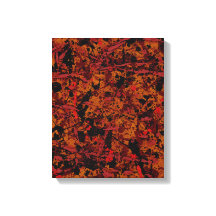 Oproer Nr. 1 Abstract Canvas Print
