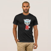 oproerkot kattenliefhebber t-shirt (Voorkant volledig)