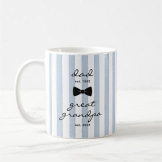 Oprol Opa Mok Blauwe Strik Cadeau