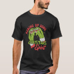 Oprollen van wat Christmas Spirit Funny Santa Paja T-shirt<br><div class="desc">Het oprollen van een aantal Christmas Spirit Funny Santa Pyjamas Kerstmis</div>