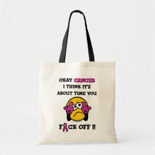 OPROTTEN...Borstkanker Tote Bag